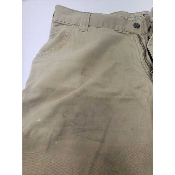 Carhartt Mens 36 x 34 Rugged Flex Relaxed Fit Canvas Work Pant BN2291-M - Picture 6 of 16
